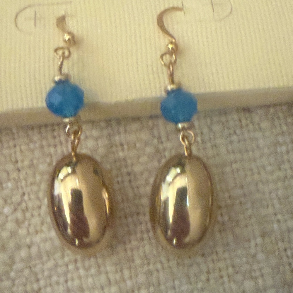 NWT Sophia & Kate Gold and Multicolor Beaded Necklace and Earring Set - Picture 11 of 15